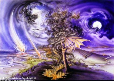 A composite picture of the Trumpet Judgments of the Great Tribulation.